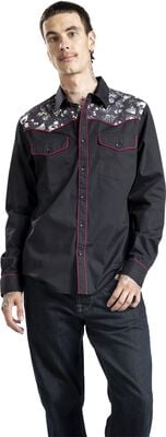Chemise brodée manches longues Chemise brodée manches longues
