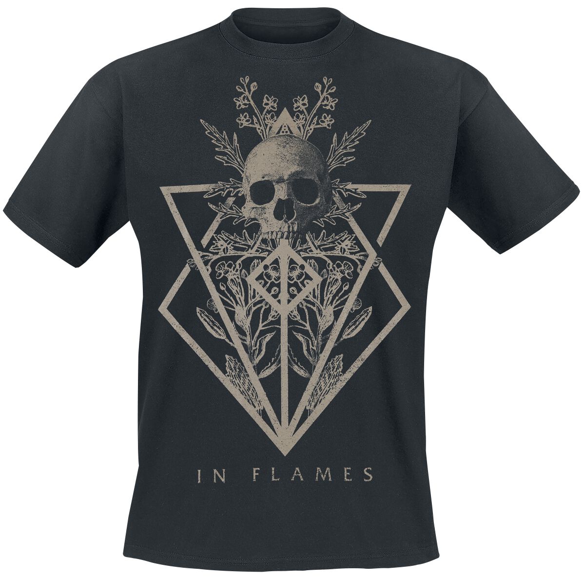 DC Comics Tee-shirt manches courtes Batman Skull Homme (Charbon) | pri