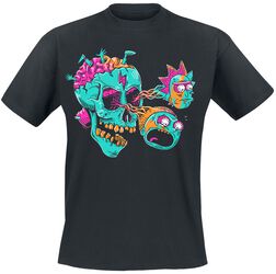 Eyeball Skull, Rick & Morty, T-Shirt Manches courtes