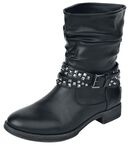Wrinkles Boot, Black Premium by EMP, Bottes