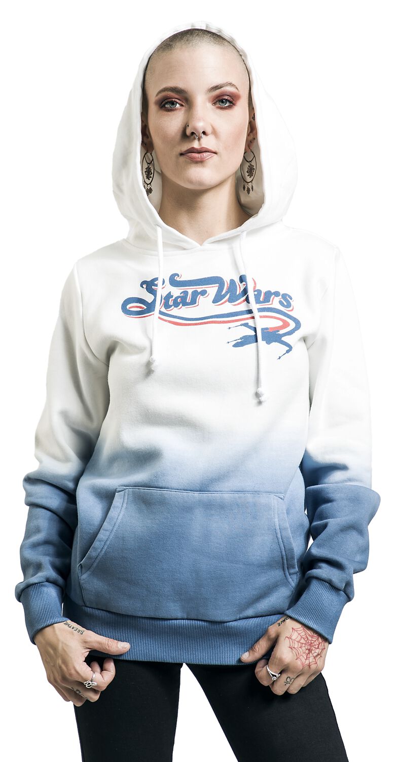 Sweat à Capuche Star Wars 'Flight 76' Femme – Multicolore – 65% Coton – Licence Officielle