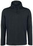 Tube Collar Longsleeve, Black Premium by EMP, T-shirt manches longues