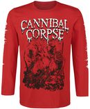 Pile Of Skulls 2018, Cannibal Corpse, T-shirt manches longues