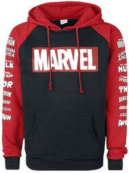 Logos, Marvel, Sweat-shirt à capuche