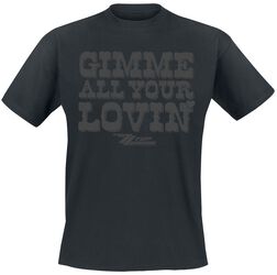 Gimme All Your Lovin', ZZ Top, T-Shirt Manches courtes