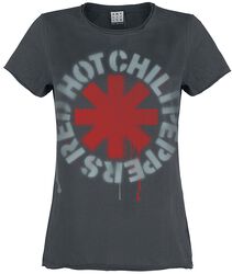 Amplified Collection - Stencil Asterix, Red Hot Chili Peppers, T-Shirt Manches courtes