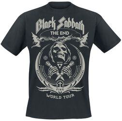The End Grim Reaper, Black Sabbath, T-Shirt Manches courtes