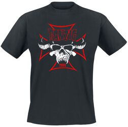 Cross Skull, Danzig, T-Shirt Manches courtes