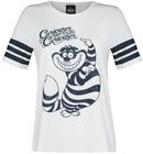 Cheshire Cat - Curiouser, Alice Au Pays Des Merveilles, T-Shirt Manches courtes