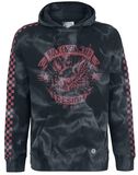 Spray Washed Hoody, RED by EMP, Sweat-shirt à capuche