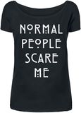 Normal People Scare Me, American Horror Story, T-Shirt Manches courtes