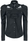 Lace Ladies Shirt, Gothicana by EMP, Chemise manches longues