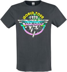Amplified Collection - World Tour 78, Van Halen, T-Shirt Manches courtes