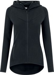 Ladies Athletic Interlock Zip Hoodie, Urban Classics, Sweat-shirt zippé à capuche