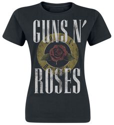 Rose Logo, Guns N' Roses, T-Shirt Manches courtes
