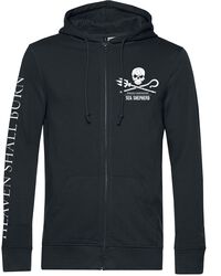Sea Shepherd Cooperation - For The Oceans, Heaven Shall Burn, Sweat-shirt zippé à capuche