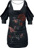 Butterfly Roses, Alchemy England, T-Shirt Manches courtes