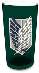 Scout symbol, L'Attaque Des Titans, Verre