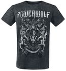 Metal Is Religion - Crest, Powerwolf, T-Shirt Manches courtes