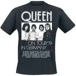Germany Tour 79, Queen, T-Shirt Manches courtes