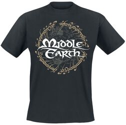 Middle Earth, Le Seigneur Des Anneaux, T-Shirt Manches courtes