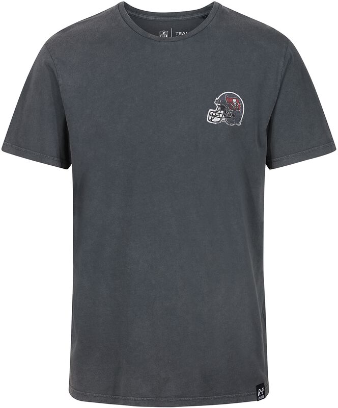 NFL Buccs - T-Shirt Noir Délavé