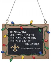 New Orleans Saints - Blackboard sign, NFL, Boules