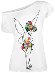 Fée Clochette - Flower Power, Peter Pan, T-Shirt Manches courtes