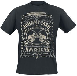 American Rebel, Johnny Cash, T-Shirt Manches courtes