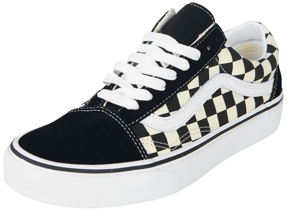 Vans Shoes Carreaux Vans Damier Noir Et Blanc Lacet Vans Baskets