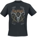 Stag Skull, Korpiklaani, T-Shirt Manches courtes
