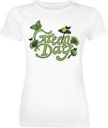 Butterfly, Green Day, T-Shirt Manches courtes