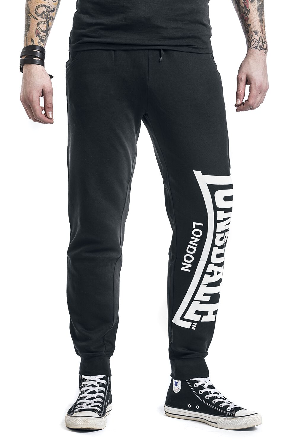 Bas De Survêtement Femme Lonsdale Longueur 3/4 Taille 10 - Neuf Avec étiquettes, Couleur Marine/rose