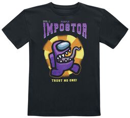 Enfants - Imposteur Violet, Among Us, T-shirt