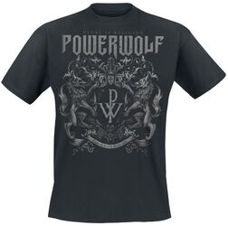 Crest - Metal Is Religion, Powerwolf, T-Shirt Manches courtes