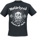 40th Anniversary, Motörhead, T-Shirt Manches courtes