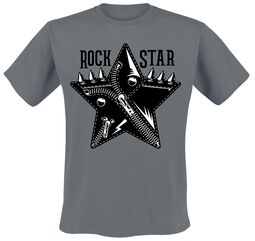 Rockstar, Fun Shirt, T-Shirt Manches courtes