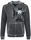Iron Cross, Alchemy England, Sweat-shirt zippé à capuche
