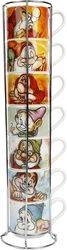 The Seven Dwarves - Espresso cups with stand