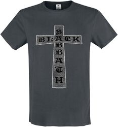 Amplified Collection - Cross, Black Sabbath, T-Shirt Manches courtes