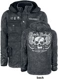 High Voltage Skull Jacket, Rock Rebel by EMP, Veste mi-saison