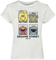 Friends, Sesame Street, T-Shirt Manches courtes