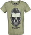 Bearded Skull, Rockupy, T-Shirt Manches courtes