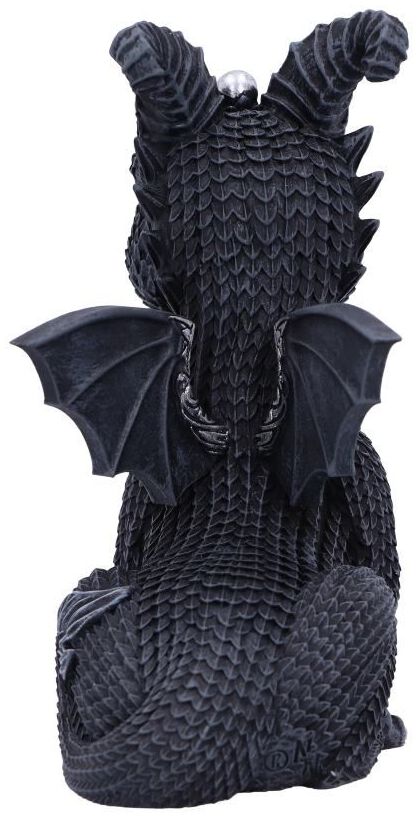 Statuetta Drago Nemesis Now - Drago Rosso In Poliresina Dipinto A Mano - Foto 12