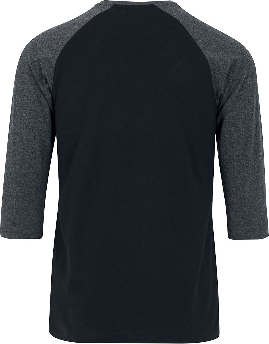 Chemise Homme Manches 3/4 Style Baseball – T-Shirt Raglan Décontracté, Tissu Doux Polyester, Look Sport Casual Tendance