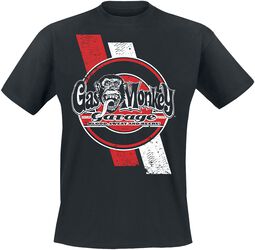 Red and white stripes, Gas Monkey Garage, T-Shirt Manches courtes