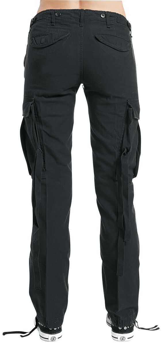 Pantalon Militaire EXTE Pour Femme - Noir - Taille 32/46 - Made In Italy - Neuf Avec étiquettes