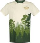 Hyrule - Forêt, The Legend Of Zelda, T-Shirt Manches courtes