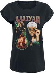Pic Collage, Aaliyah, T-Shirt Manches courtes