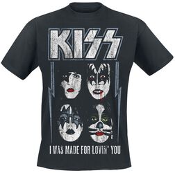 I Was Made For Lovin' You, Kiss, T-Shirt Manches courtes